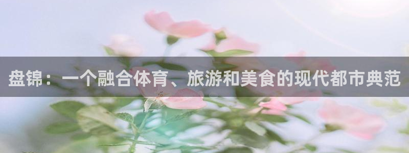 一竞技官网入口登录：盘锦：一个融合体