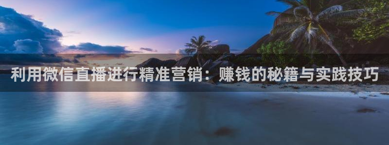 360直播网最用心的体育比赛：利用微信直播进行精准营销：赚钱的秘籍与实践技巧